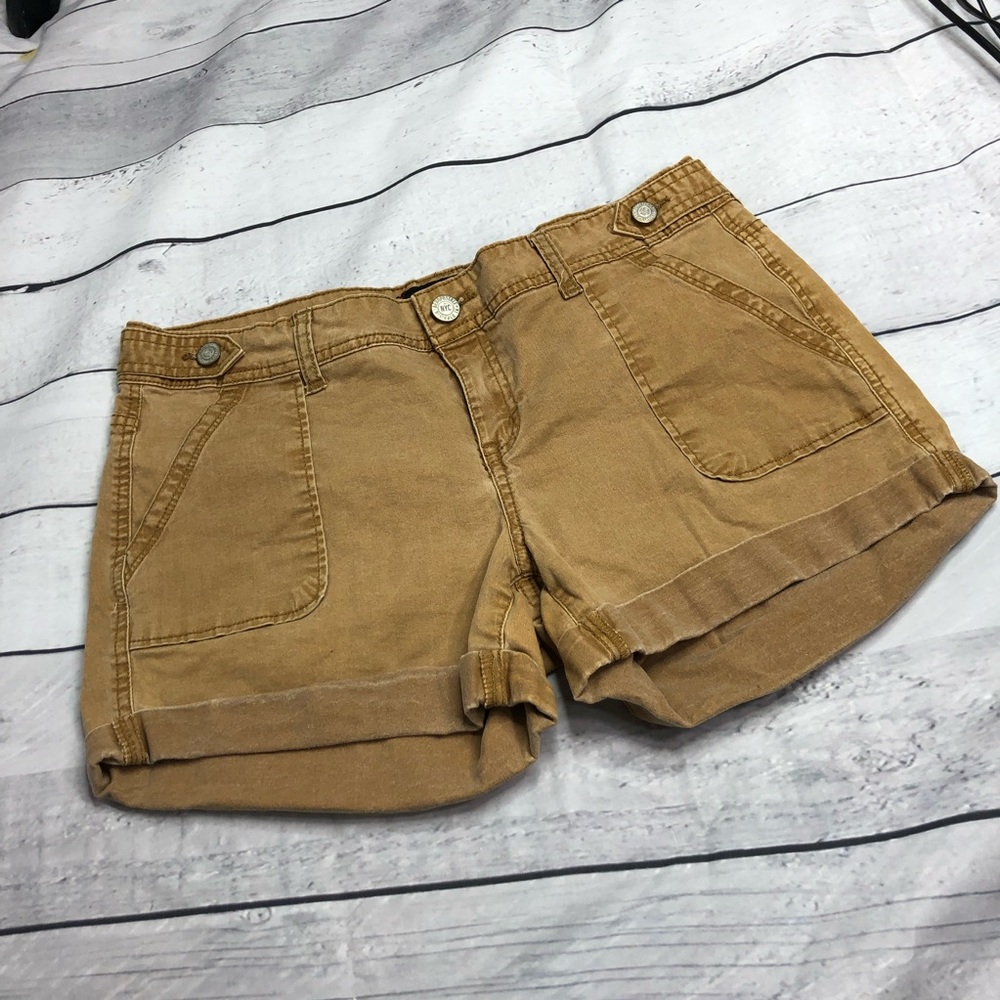 Aeropostale dark khaki shorts